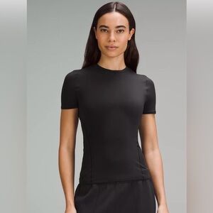 lululemon athletica wunderlust Black Short Sleeve Tee
